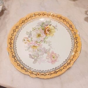 BEAUTIFUL GERMANY Porcelain Antique Floral PLATE #20